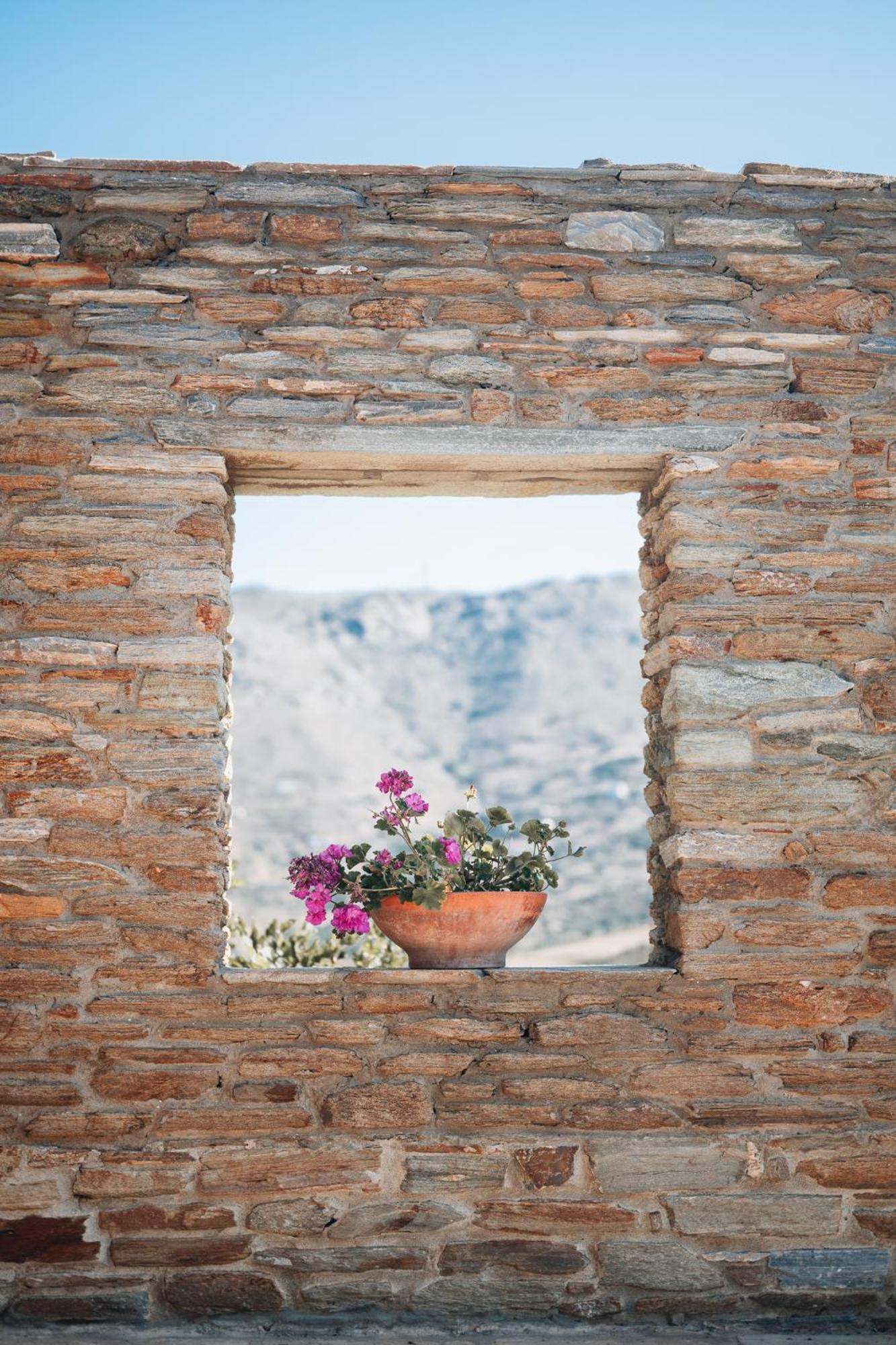 Villa Il Paradiso Andros Gavrio Extérieur photo