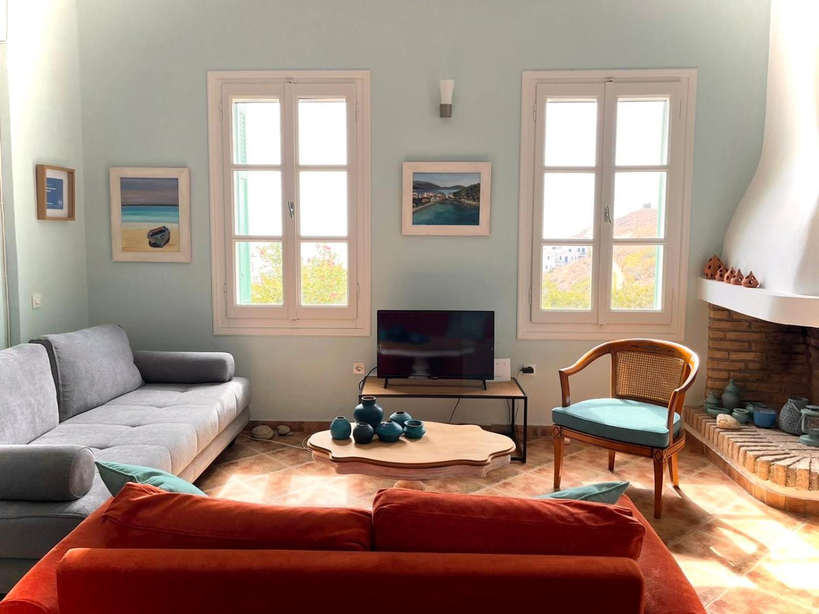 Villa Il Paradiso Andros Gavrio Extérieur photo
